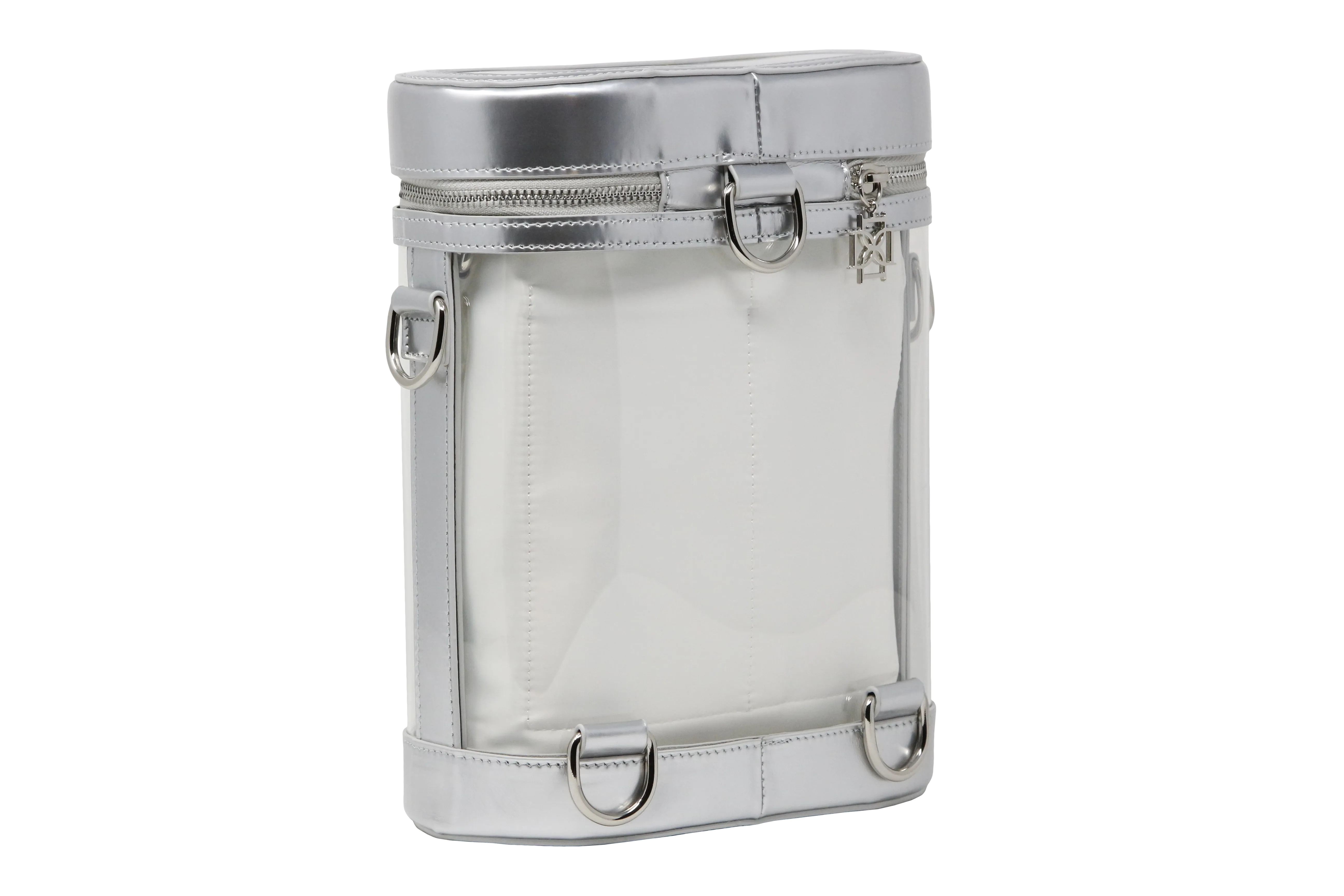 Convertible (Silver Holographic Leather, Platinum Liner) - Buy with Prime
