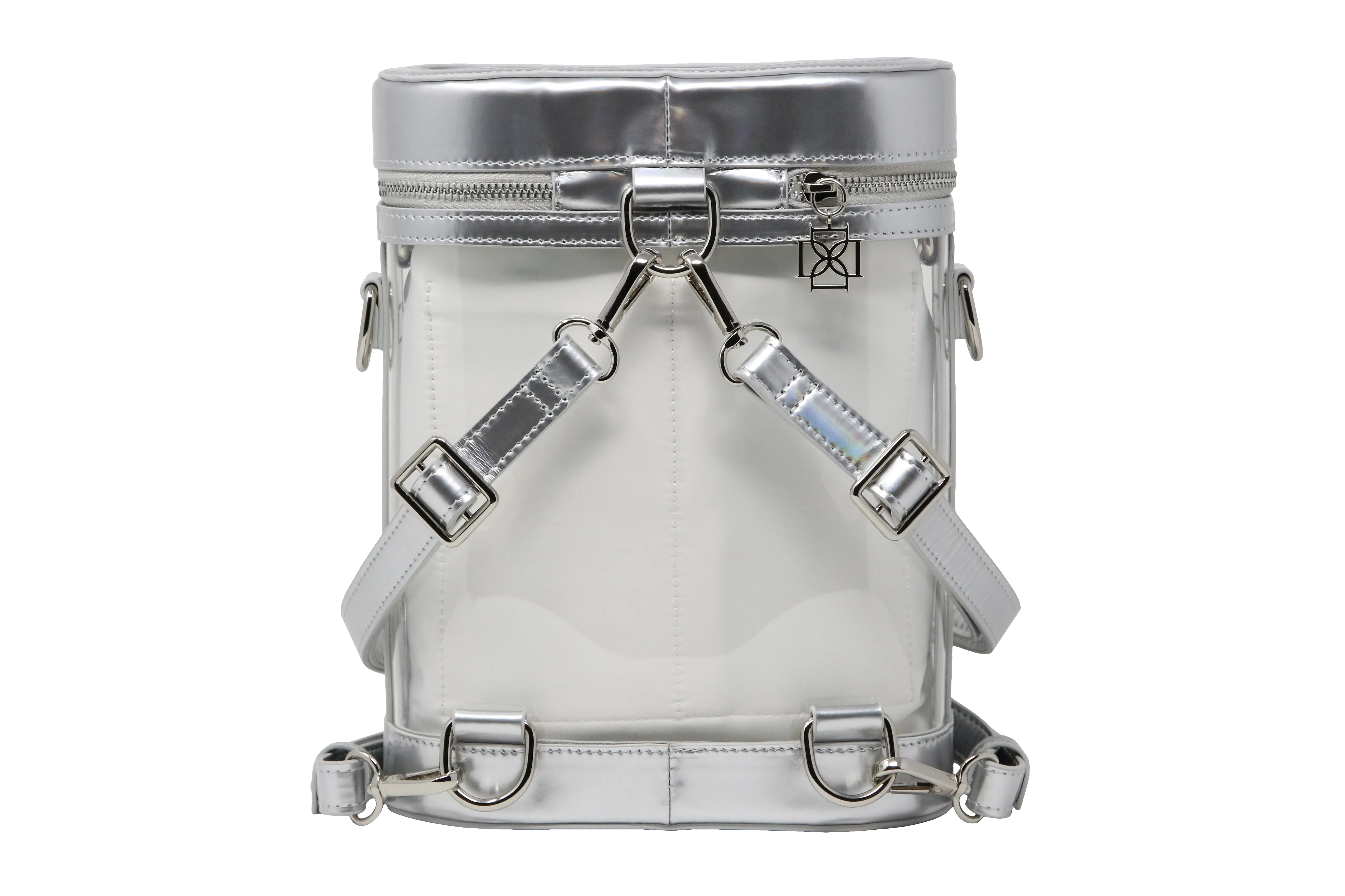 Convertible (Silver Holographic Leather, Platinum Liner) - Buy with Prime