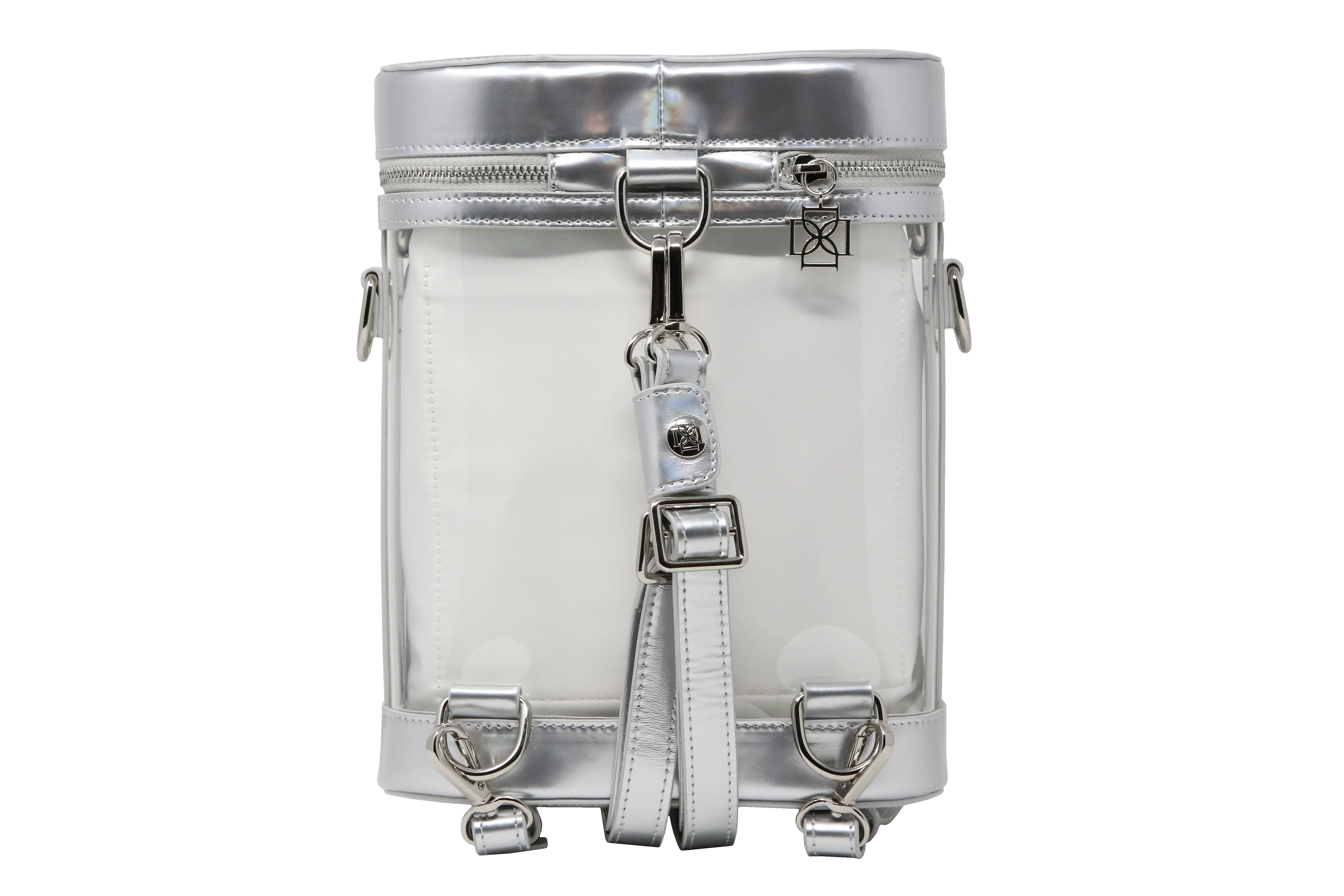 Convertible (Silver Holographic Leather, Platinum Liner) - Buy with Prime
