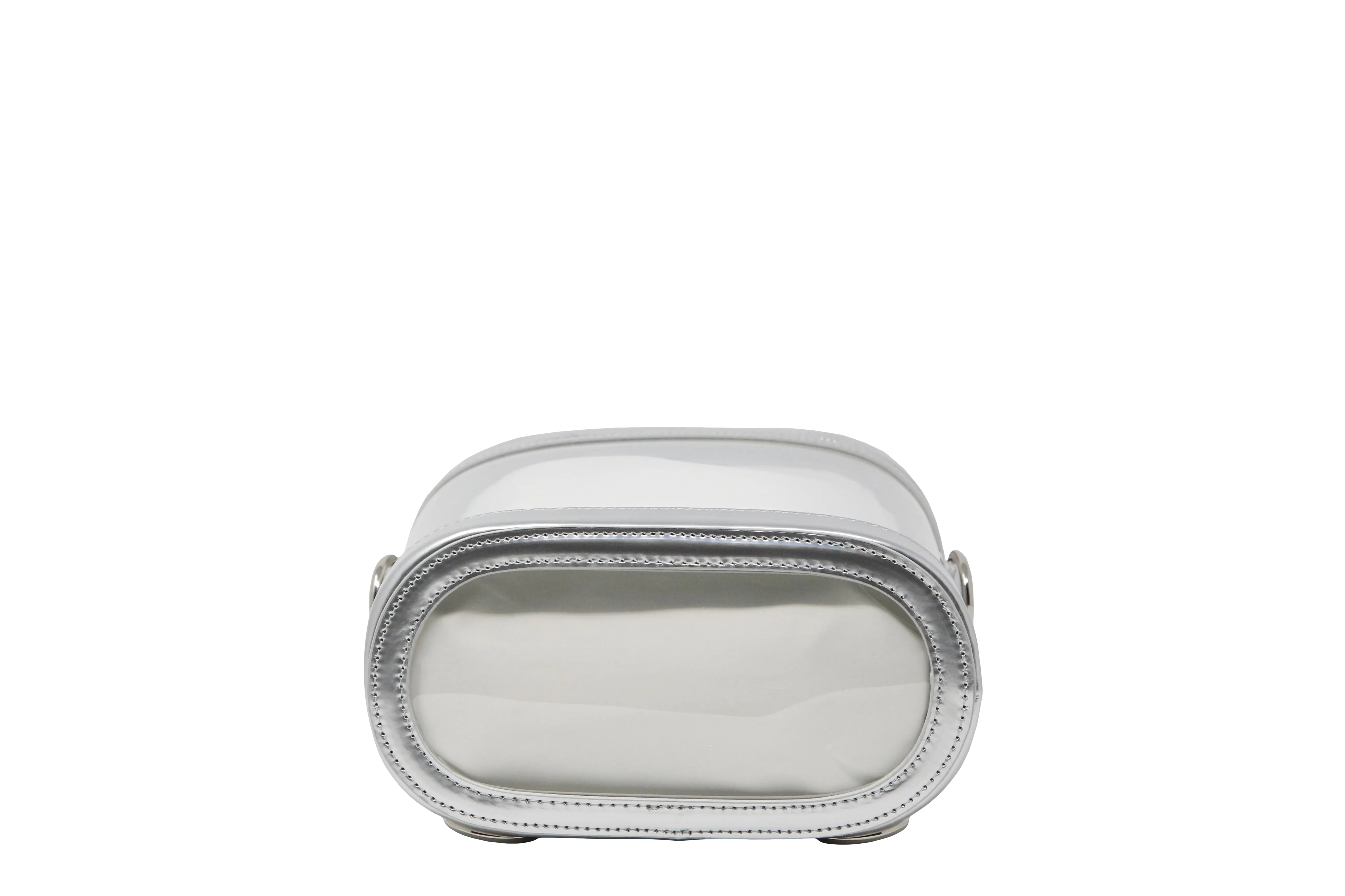 Convertible (Silver Holographic Leather, Platinum Liner) - Buy with Prime