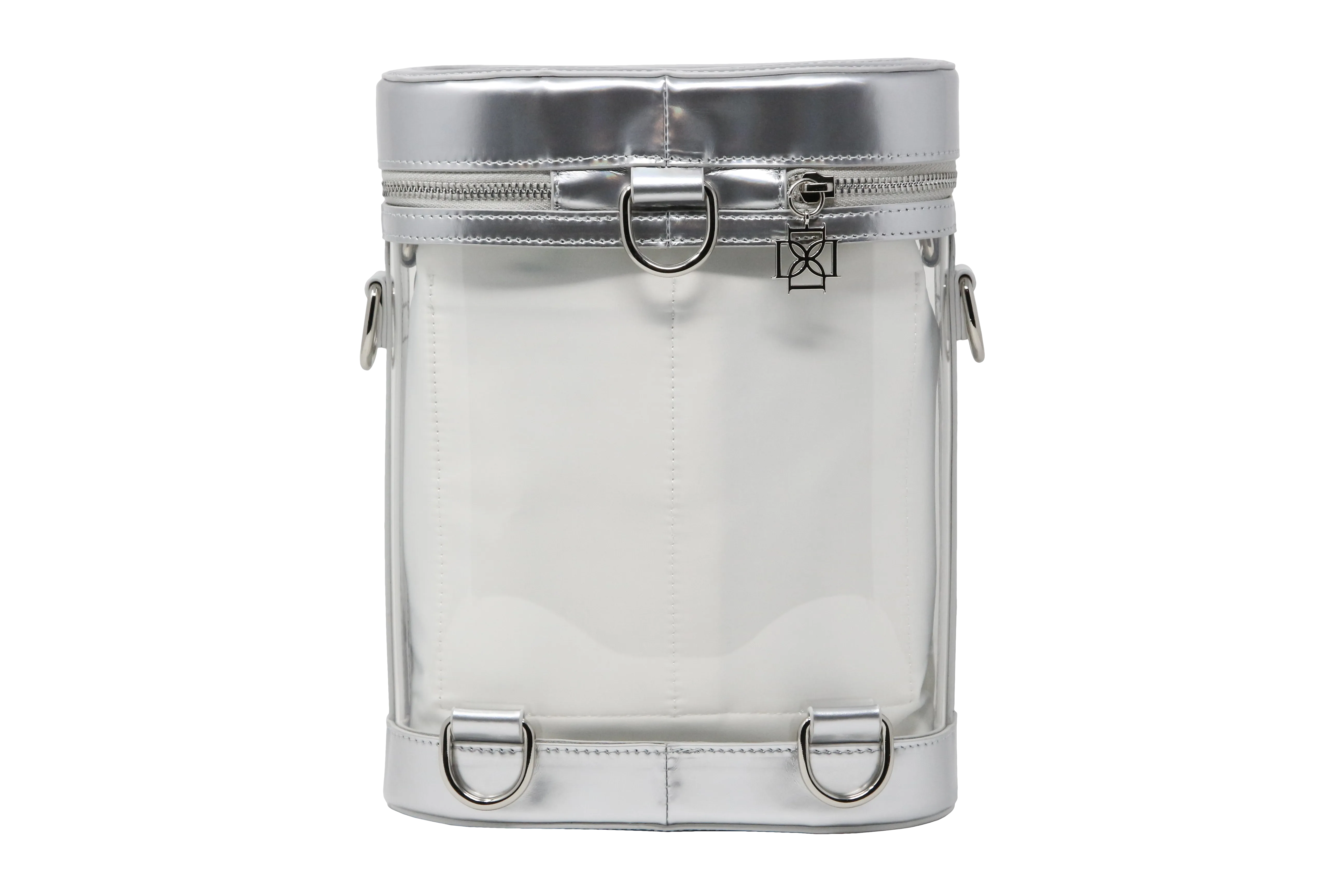 Convertible (Silver Holographic Leather, Platinum Liner) - Buy with Prime