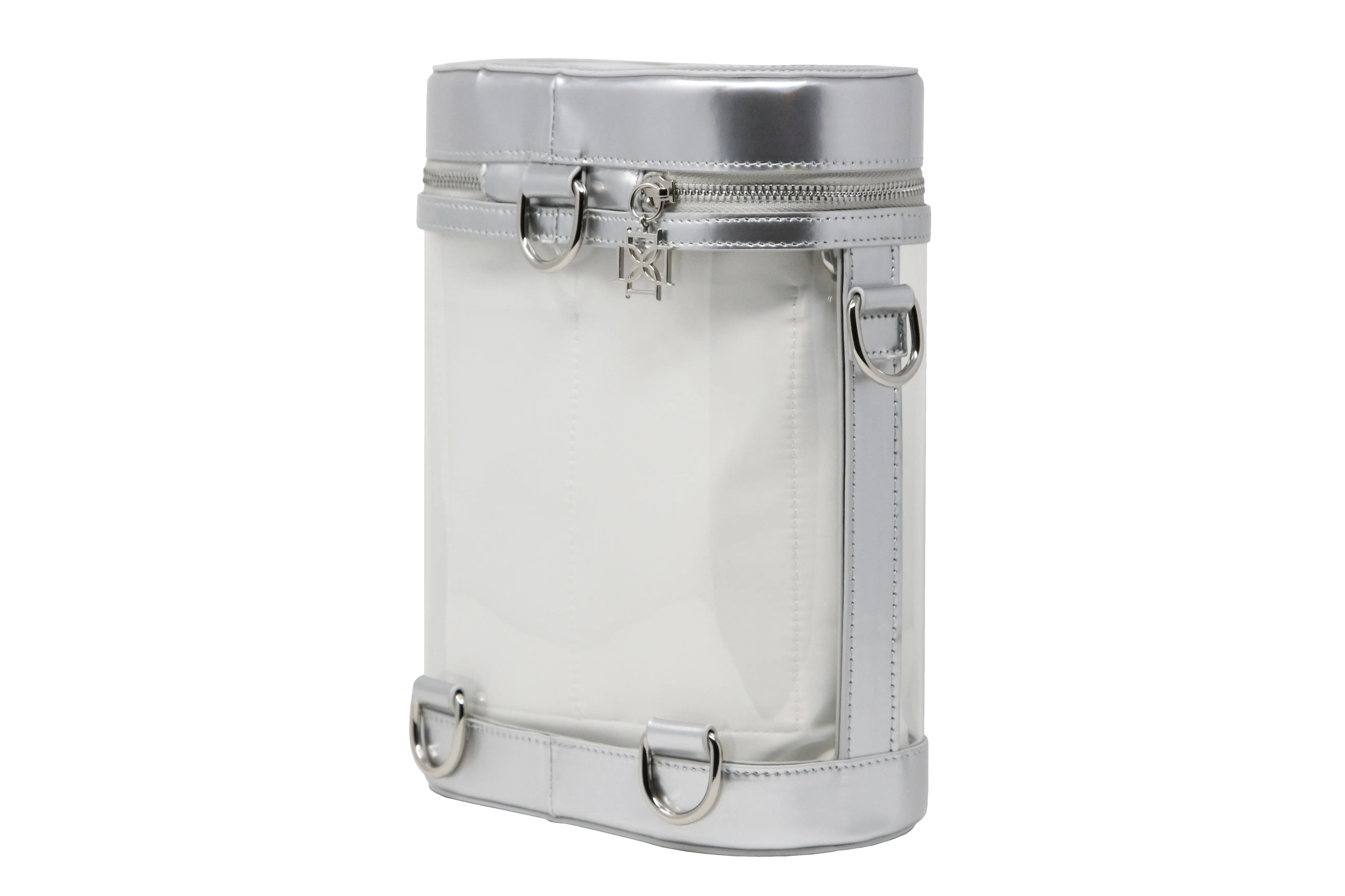 Convertible (Silver Holographic Leather, Platinum Liner) - Buy with Prime