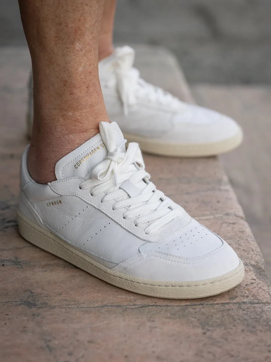 COPENHAGEN STUDIO Retro hvit sneaker