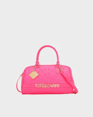 Couture Italy Purse in Neon Pink