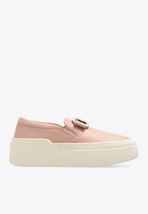 Cristal Slip-On Platform Sneakers