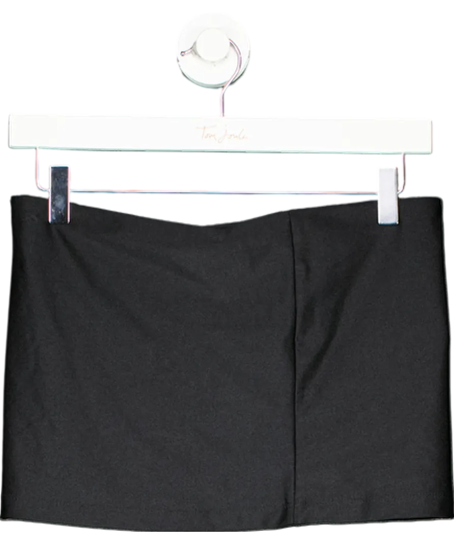 Cultira Black Gold Clasp Mini Skirt UK S
