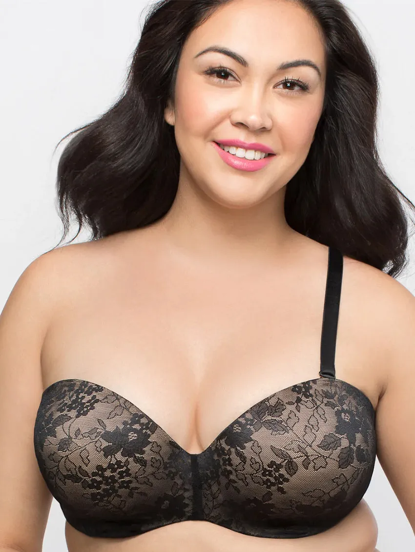 Curvy Couture Strapless Bra