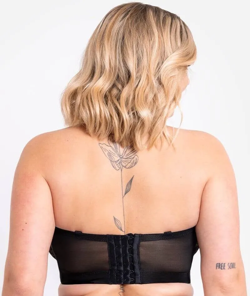 Curvy Kate Hey Girls Superplunge Strapless Bra - Black/Latte