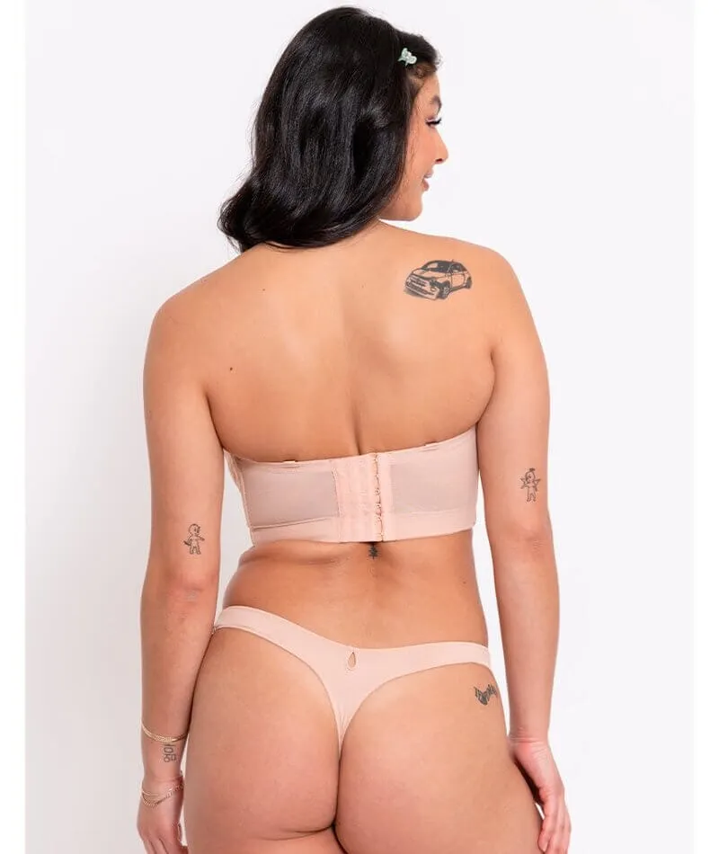 Curvy Kate Hey Girls Superplunge Strapless Bra - Latte