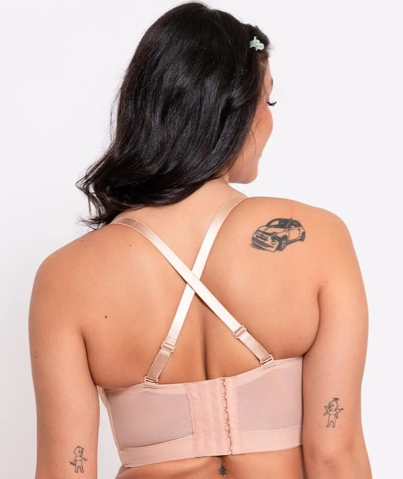 Curvy Kate Hey Girls Superplunge Strapless Bra - Latte
