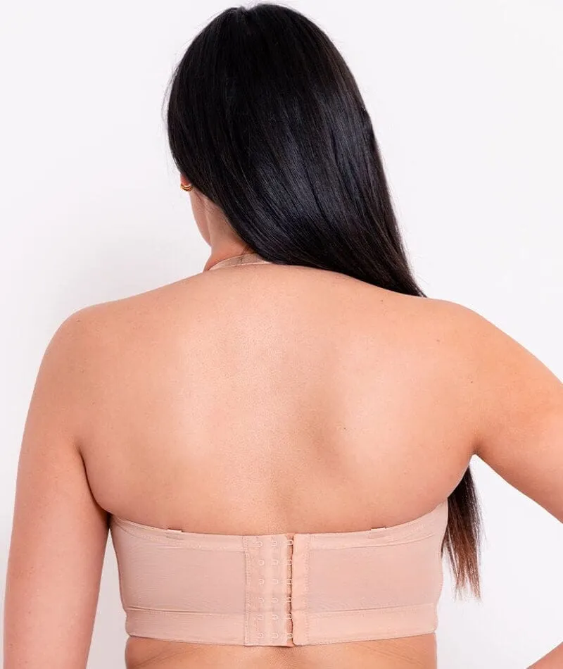 Curvy Kate Hey Girls Superplunge Strapless Bra - Latte