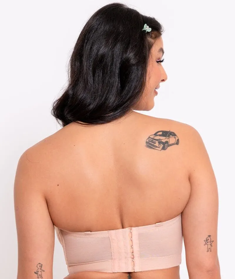 Curvy Kate Hey Girls Superplunge Strapless Bra - Latte