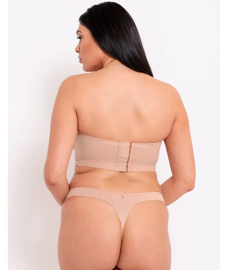 Curvy Kate Hey Girls Superplunge Strapless Bra - Latte
