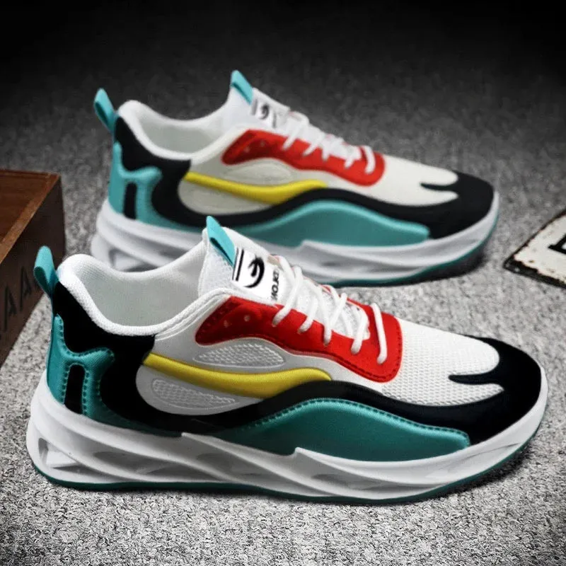 CushionStride New Trendy Men's Sports Sneakers for Active Lifestyle