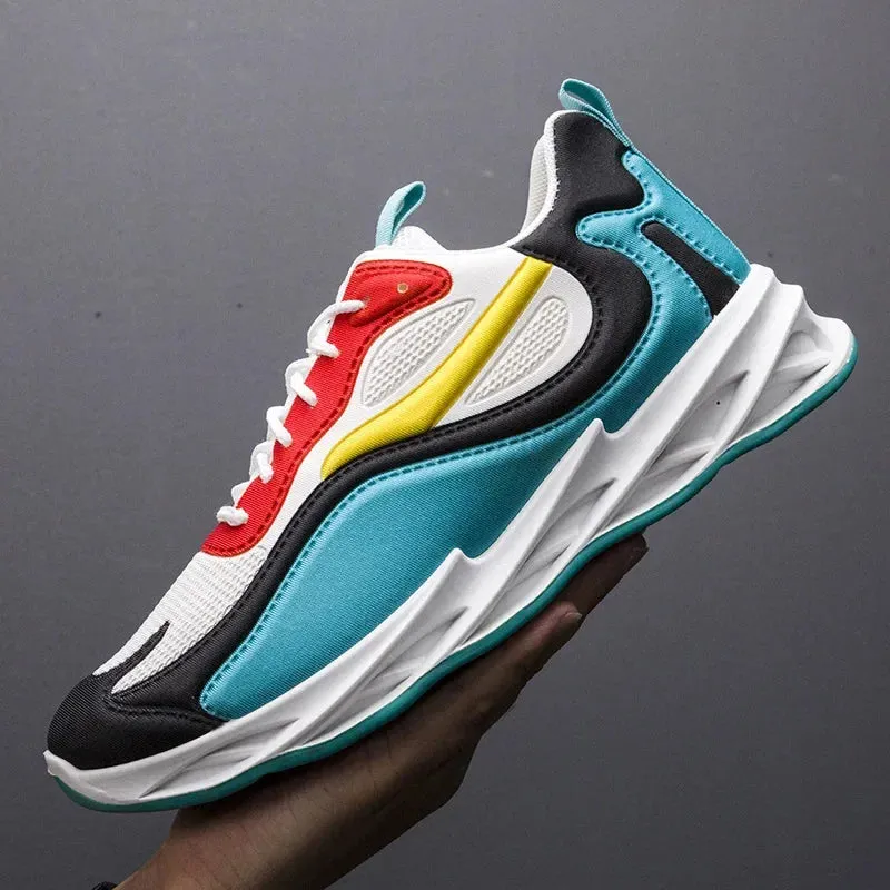 CushionStride New Trendy Men's Sports Sneakers for Active Lifestyle