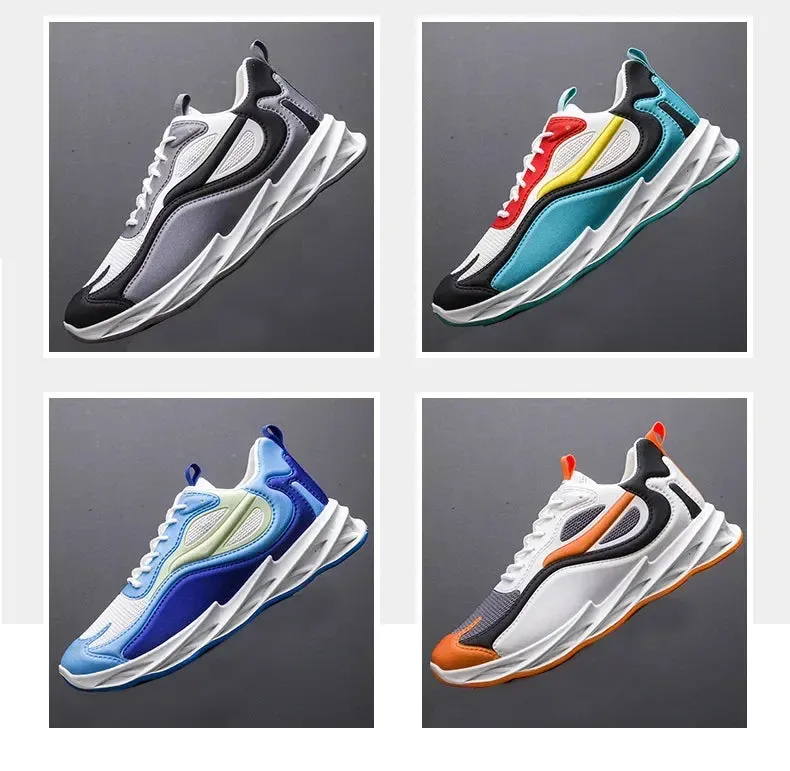 CushionStride New Trendy Men's Sports Sneakers for Active Lifestyle
