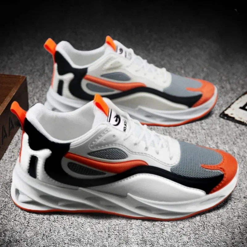 CushionStride New Trendy Men's Sports Sneakers for Active Lifestyle