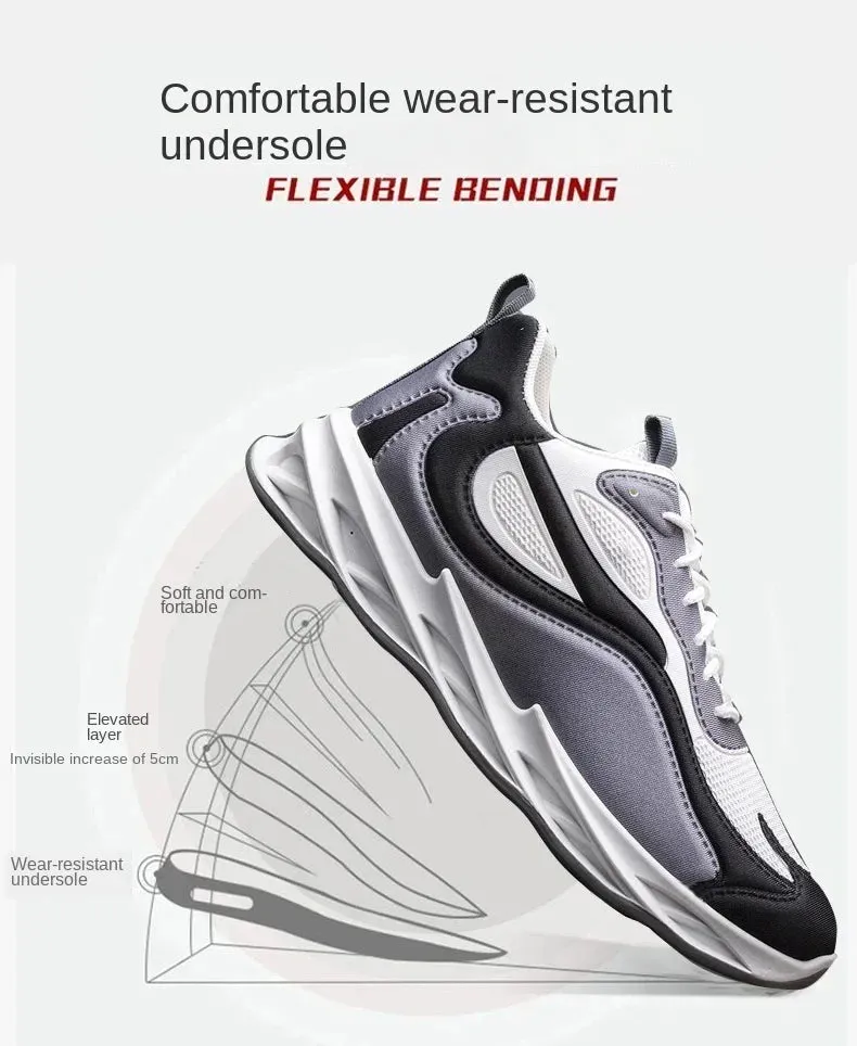 CushionStride New Trendy Men's Sports Sneakers for Active Lifestyle