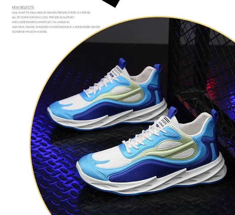CushionStride New Trendy Men's Sports Sneakers for Active Lifestyle