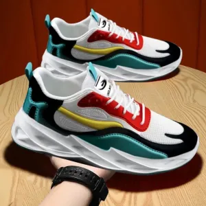 CushionStride New Trendy Men's Sports Sneakers for Active Lifestyle