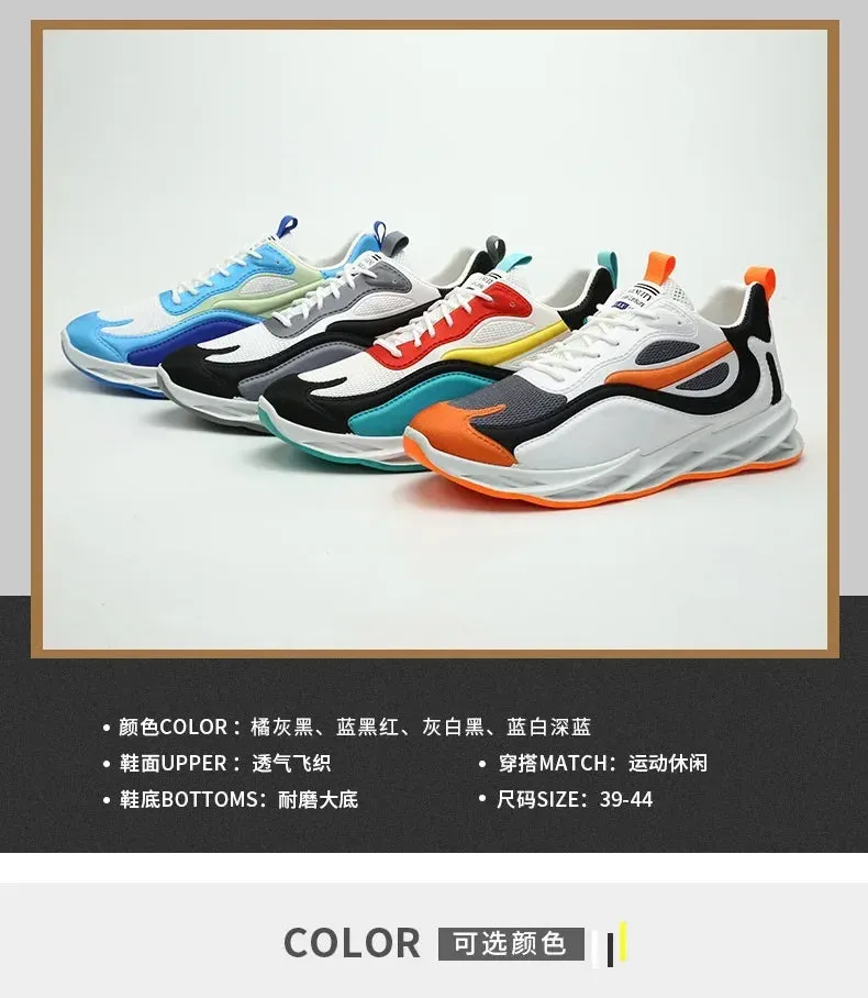 CushionStride New Trendy Men's Sports Sneakers for Active Lifestyle