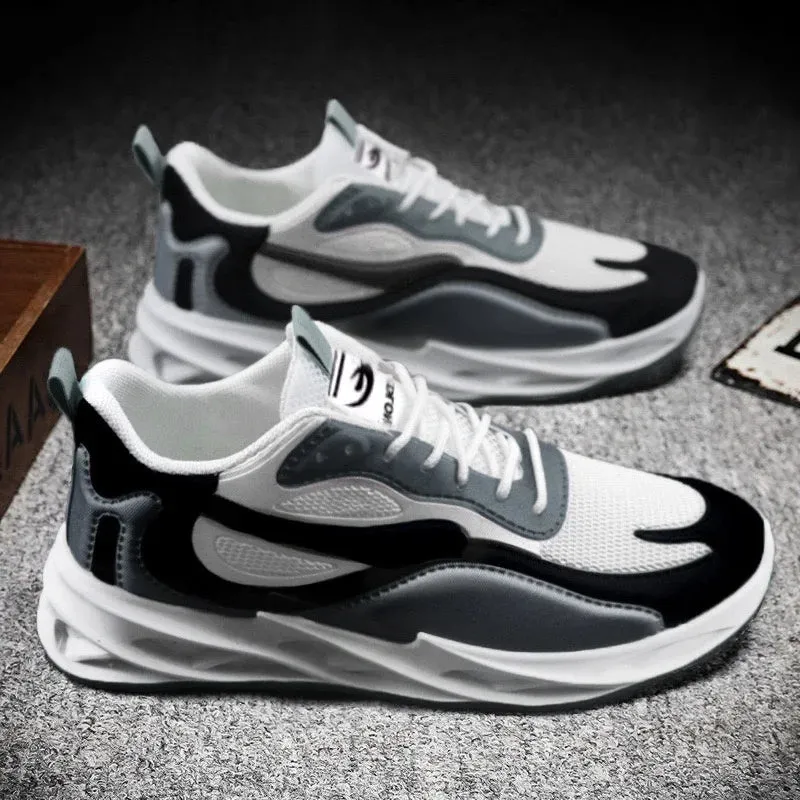 CushionStride New Trendy Men's Sports Sneakers for Active Lifestyle