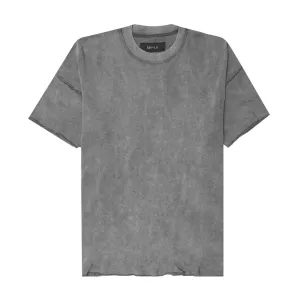 CUTOFF BOX TEE IN LIGHT STONE