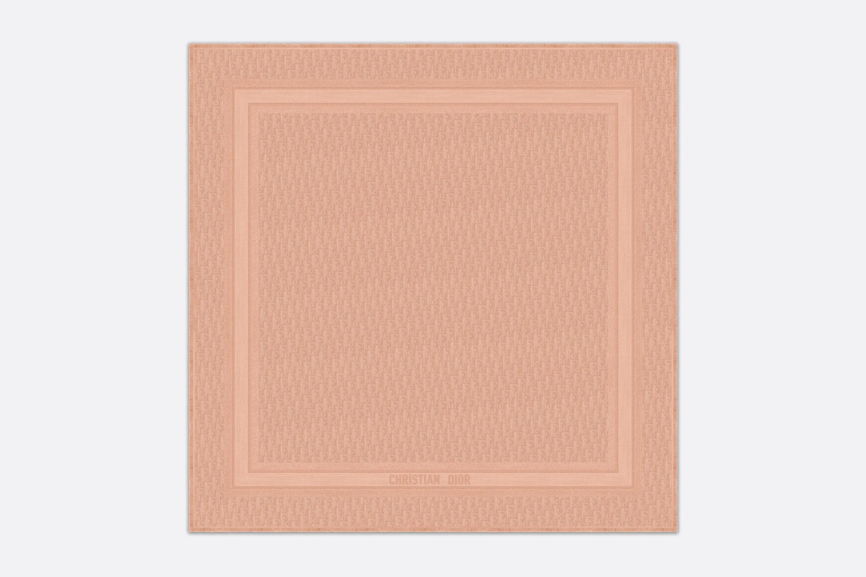 D-Oblique Shawl • Rose Des Vents Wool, Silk and Cashmere