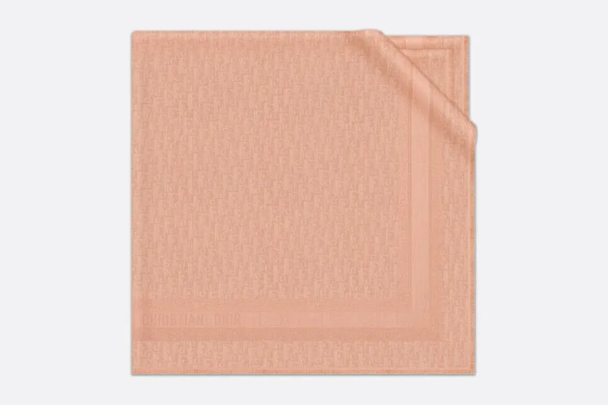 D-Oblique Shawl • Rose Des Vents Wool, Silk and Cashmere