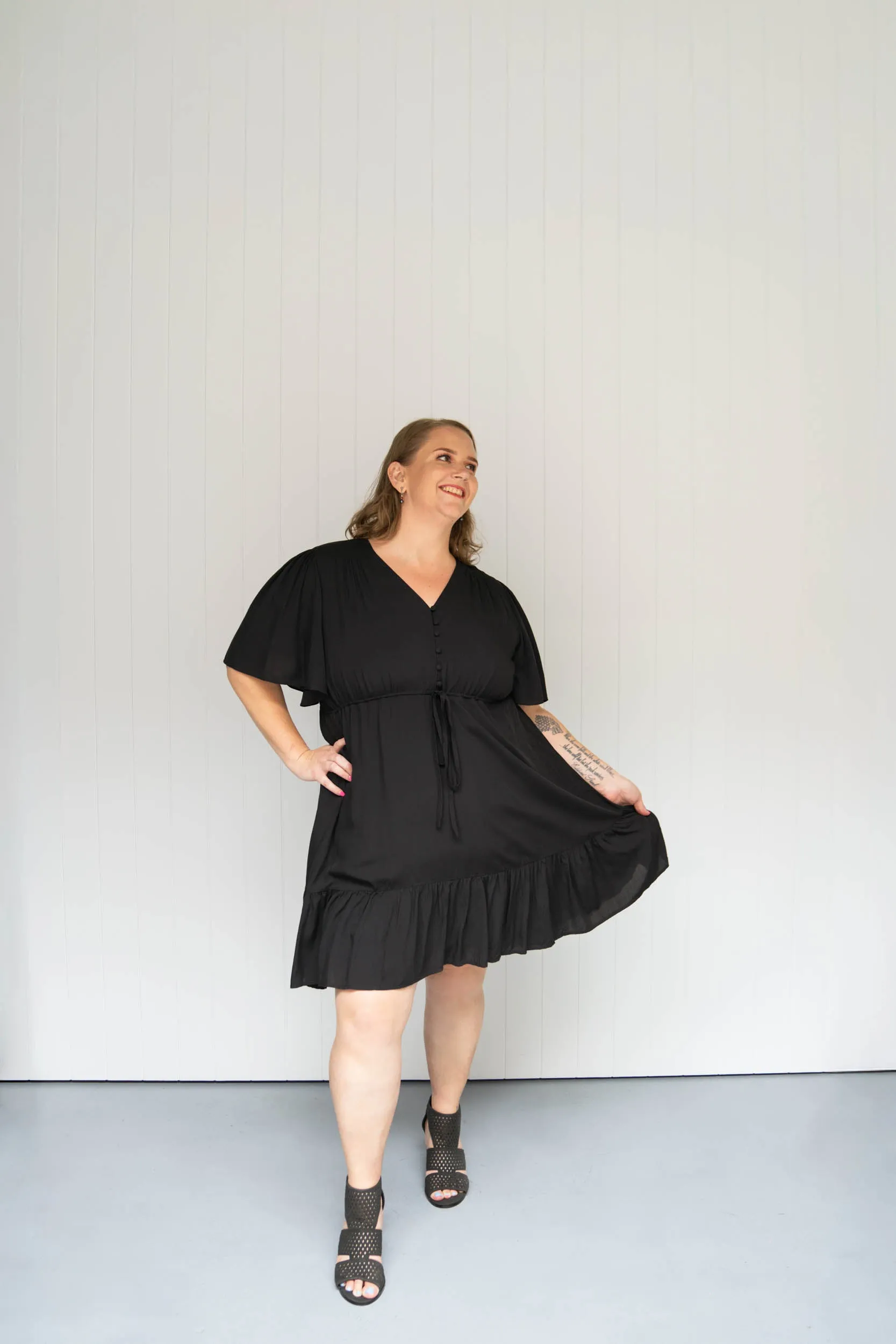 Dahlia Mini Dress - Black