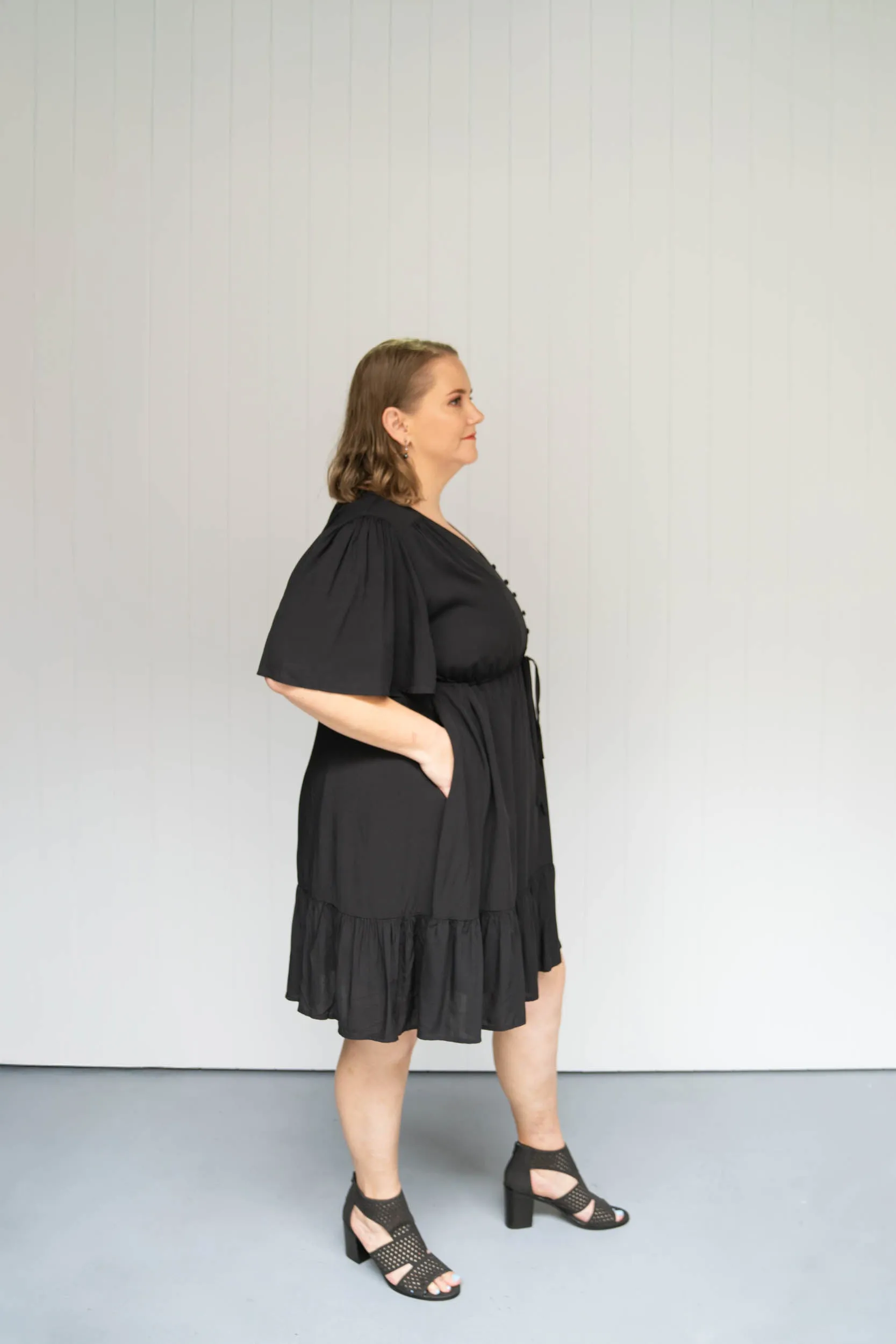 Dahlia Mini Dress - Black