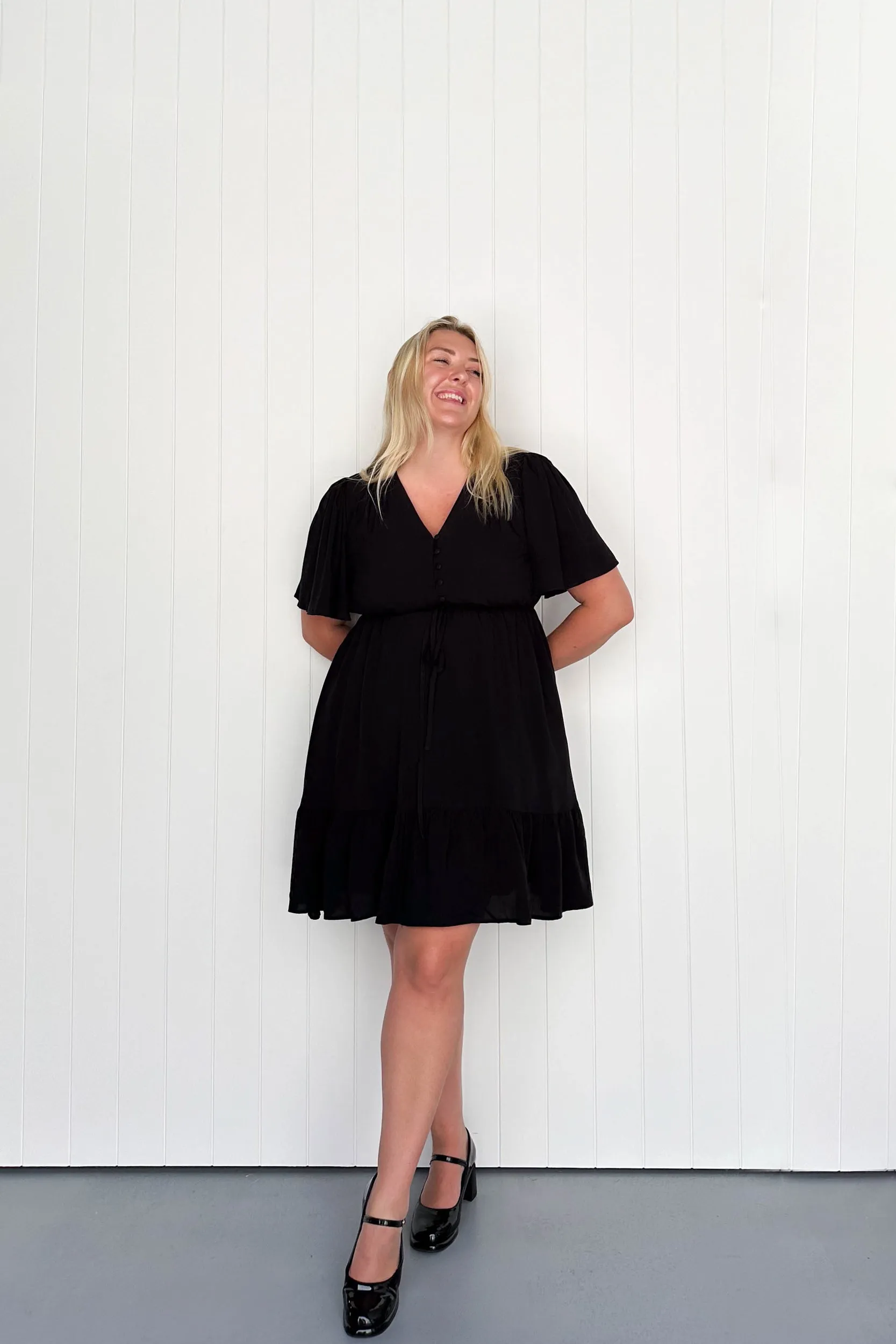 Dahlia Mini Dress - Black