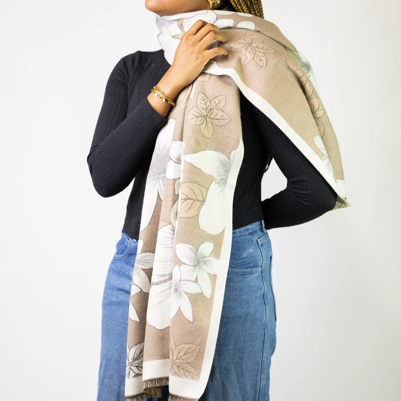 Dahlia Pashmina Shawl