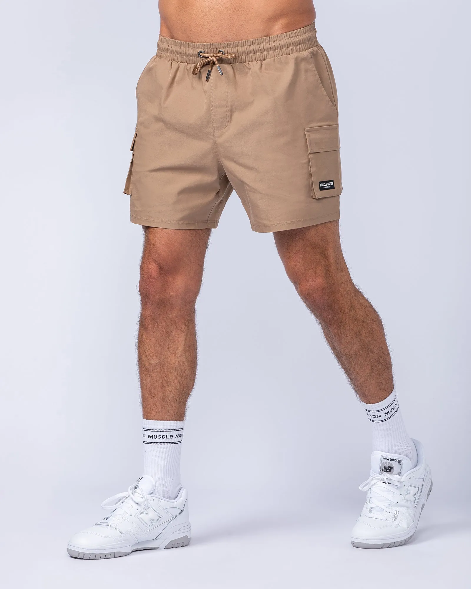 Daily Cargo 5" Shorts - Tan