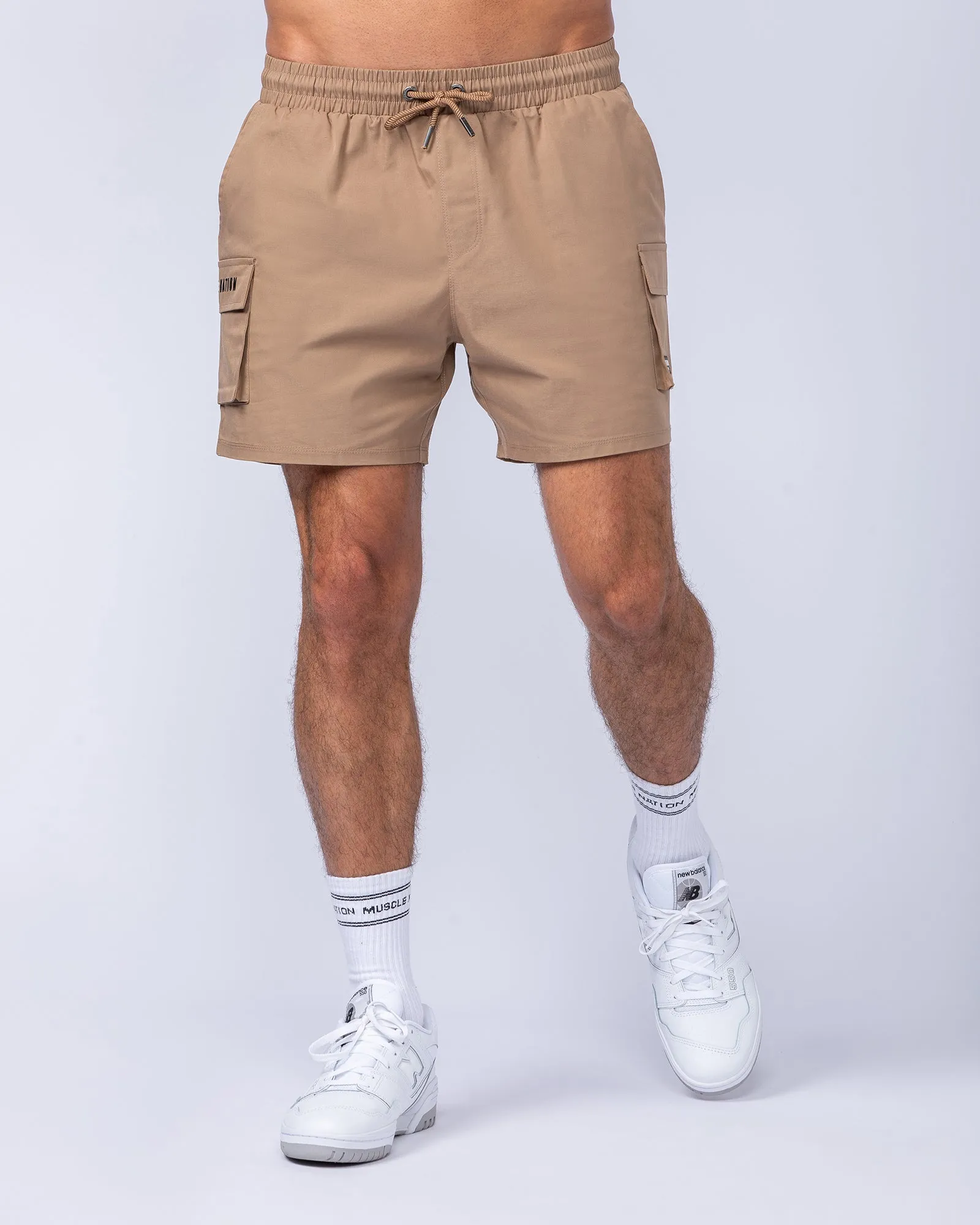 Daily Cargo 5" Shorts - Tan