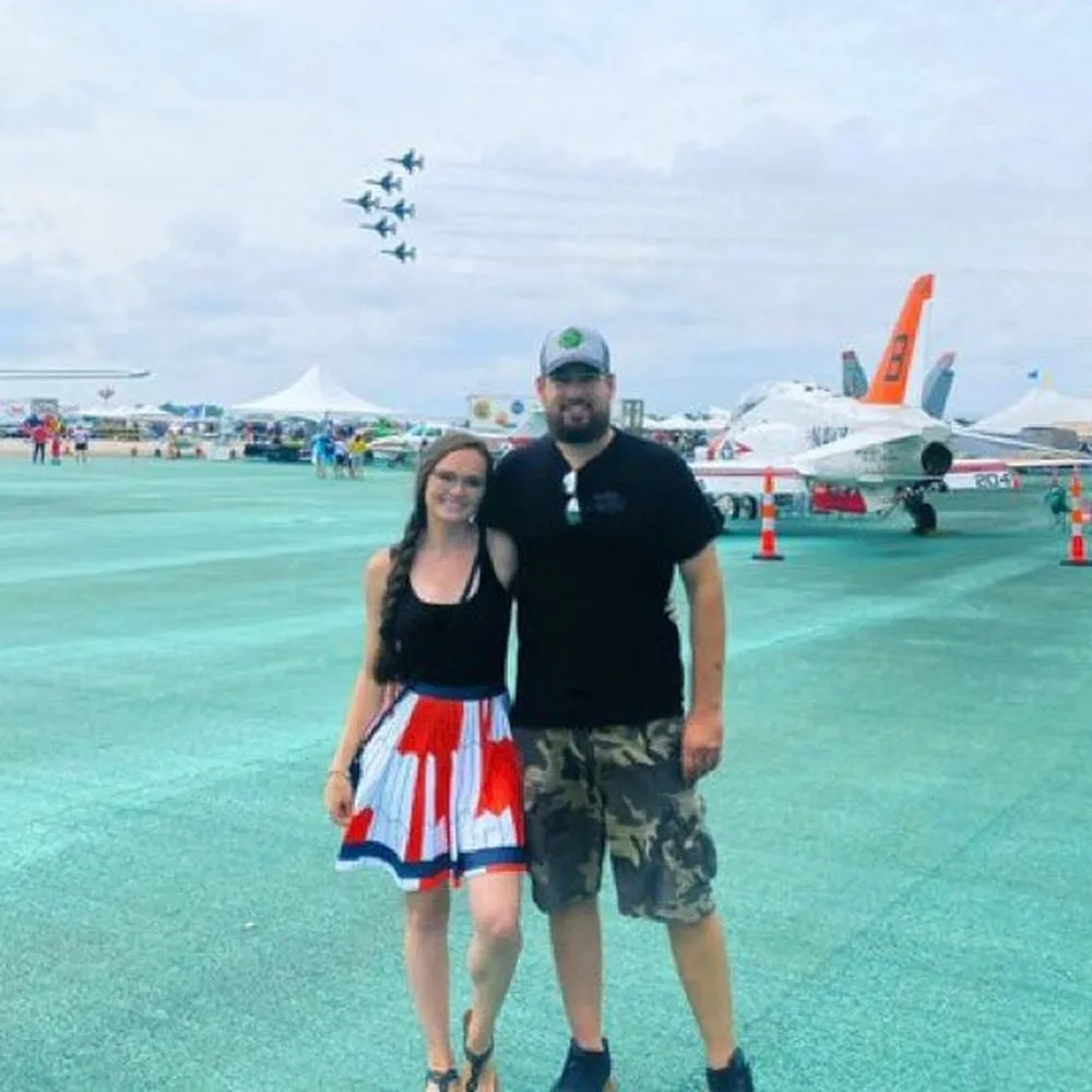 Dare Mighty Things  Mars 2020 Parachute Skater Skirt