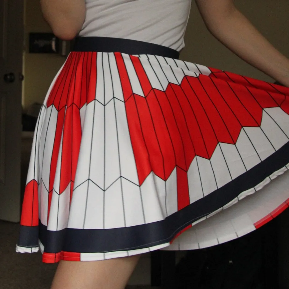 Dare Mighty Things  Mars 2020 Parachute Skater Skirt