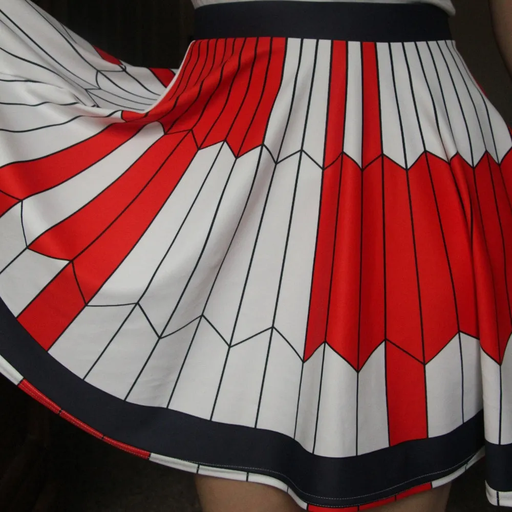 Dare Mighty Things  Mars 2020 Parachute Skater Skirt