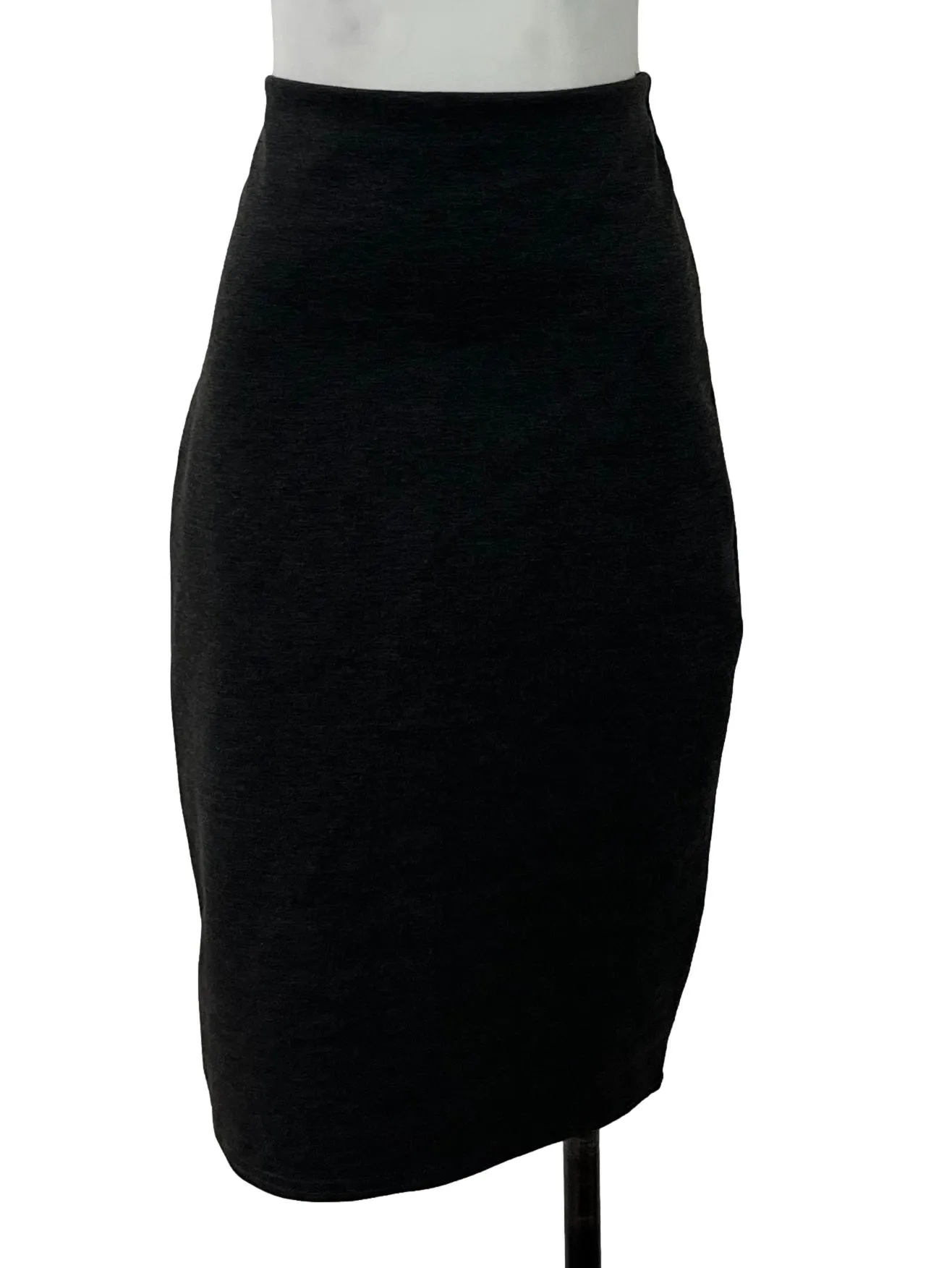 Dark Grey Pencil Skirt