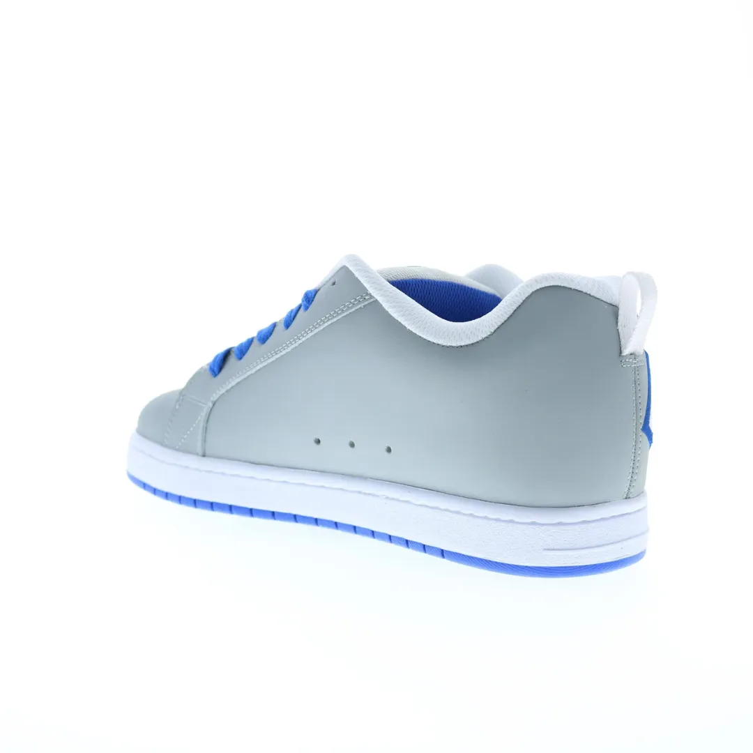 DC Mens Court Graffik Shoes - Grey/Blue/White