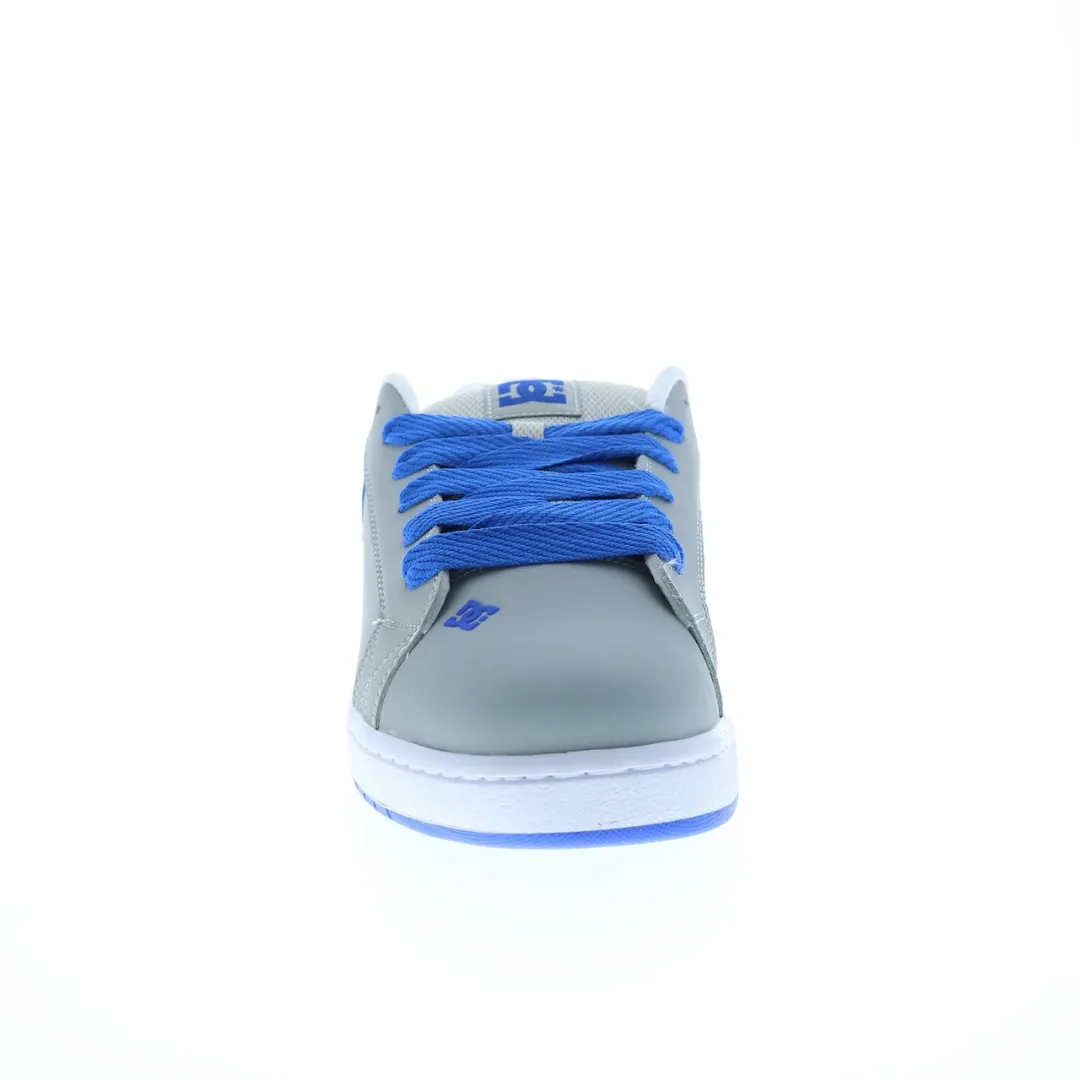 DC Mens Court Graffik Shoes - Grey/Blue/White
