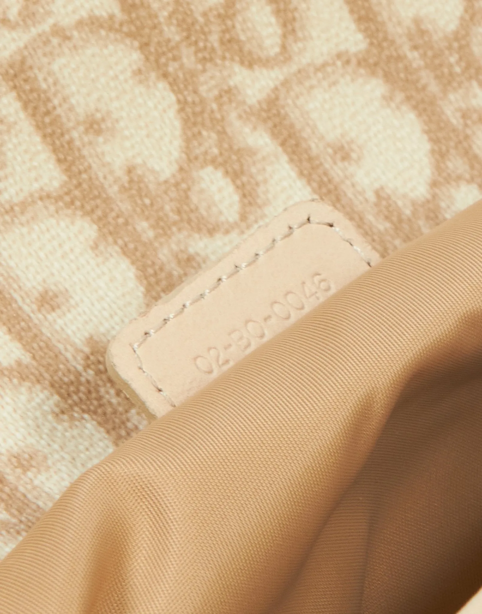 Dior Beige Coated Canvas Diorissimo Romantique Chain Shoulder Bag