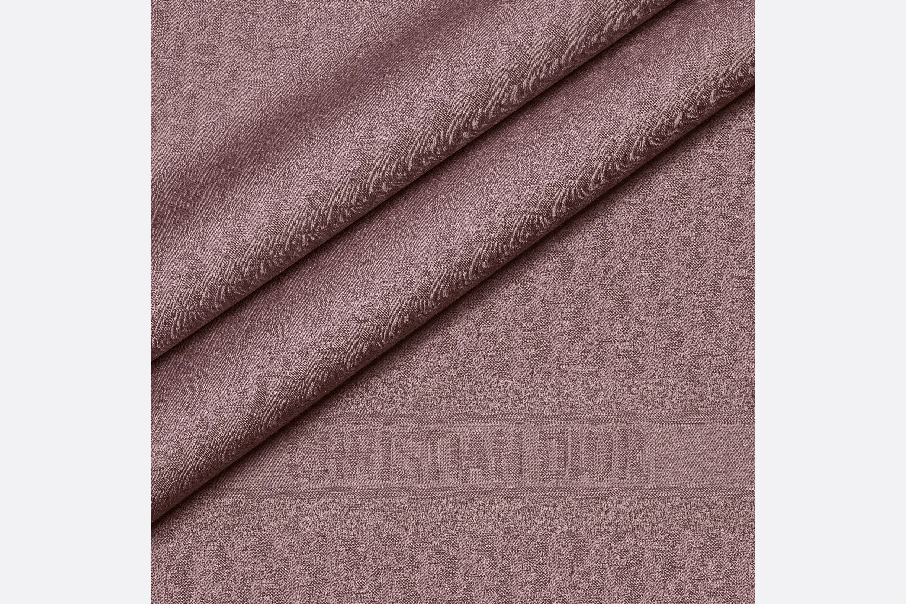 Dior Oblique Shawl • Mulberry Wool, Silk and Cashmere