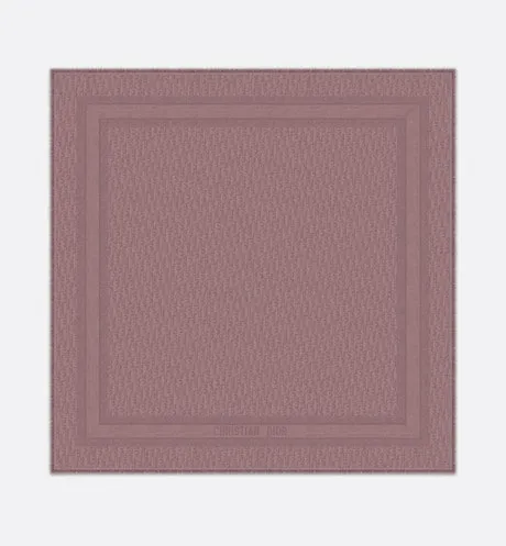 Dior Oblique Shawl • Mulberry Wool, Silk and Cashmere