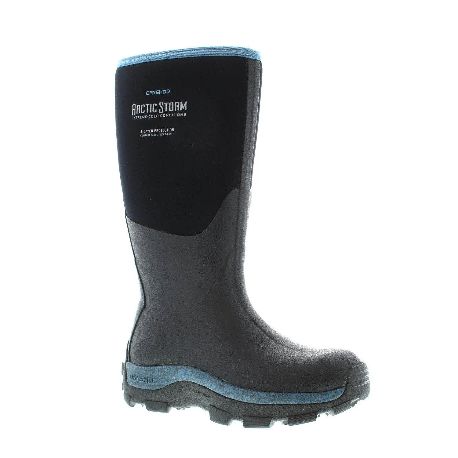 Dry Shod Arctic Storm Hi - Black Blue