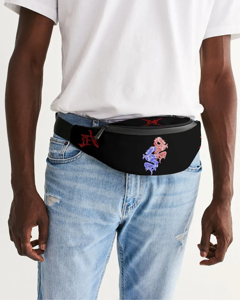 Dueling Dragons Crossbody Sling Bag