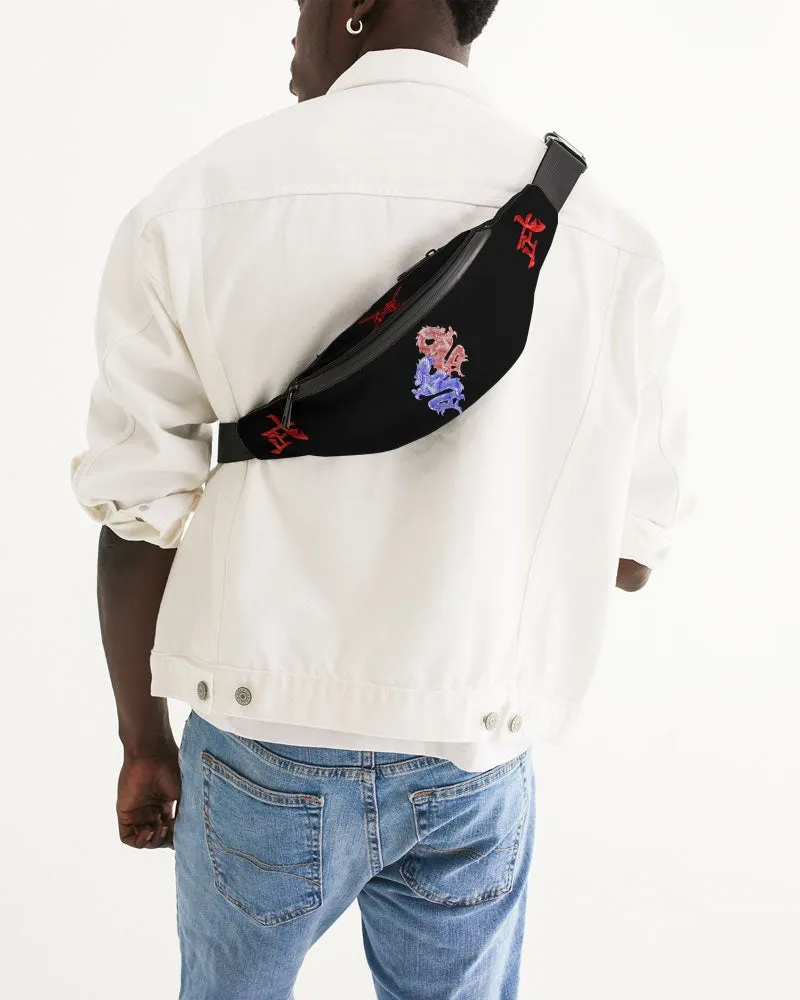 Dueling Dragons Crossbody Sling Bag