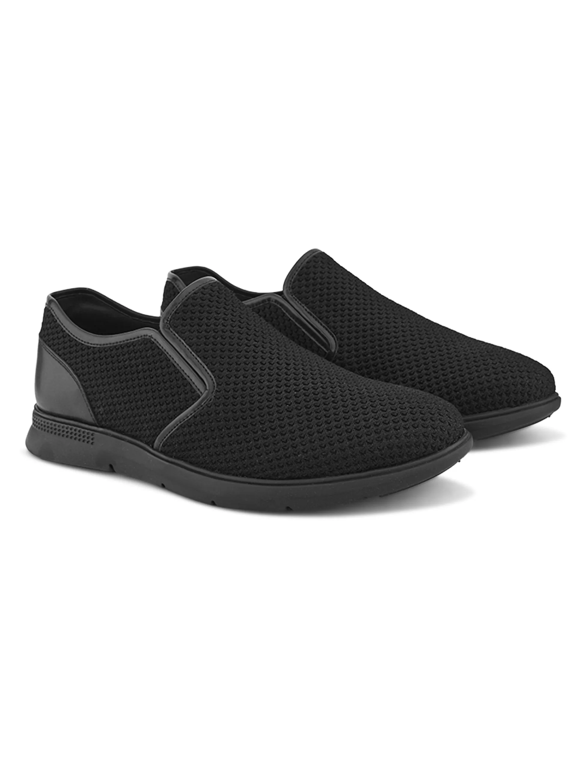 Dynamite Black Slip-On Sneakers