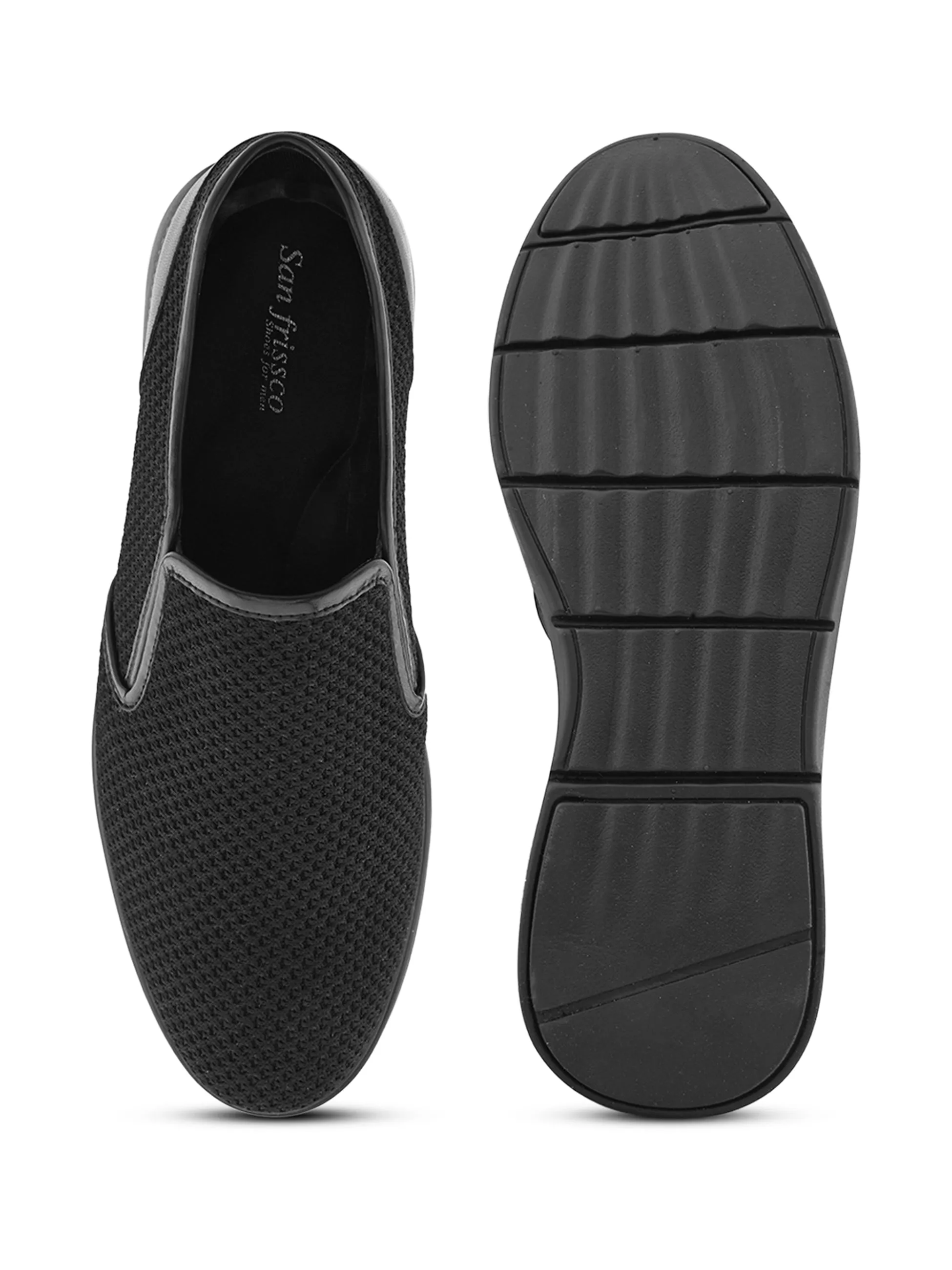 Dynamite Black Slip-On Sneakers
