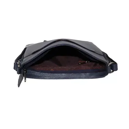 Elegant Dark Blue Sling Bag – Minimalist & Practical for Everyday Use